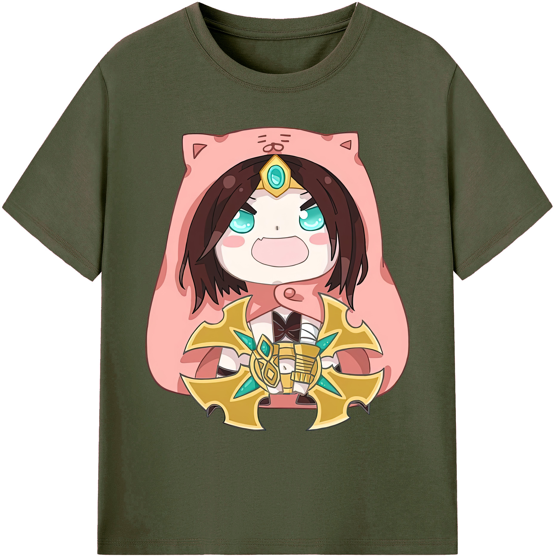 リーグ・オブ・レジェンド League of Legends LOL 綿100％ メンズ半袖Tシャツ｜肌触りやわらか＆通気性